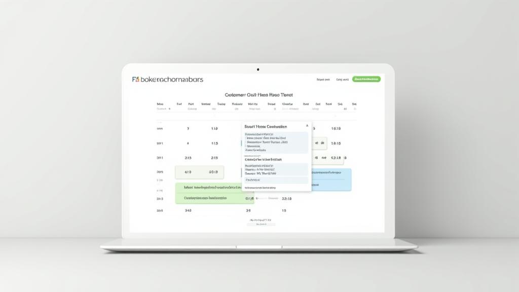 온라인 상담 예약 캘린더 인터페이스